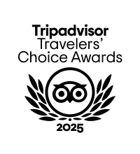 Tripadvisor Travelers' Choice 2025 award winner Tripadvisor Travelers' Choice 2025 award winner